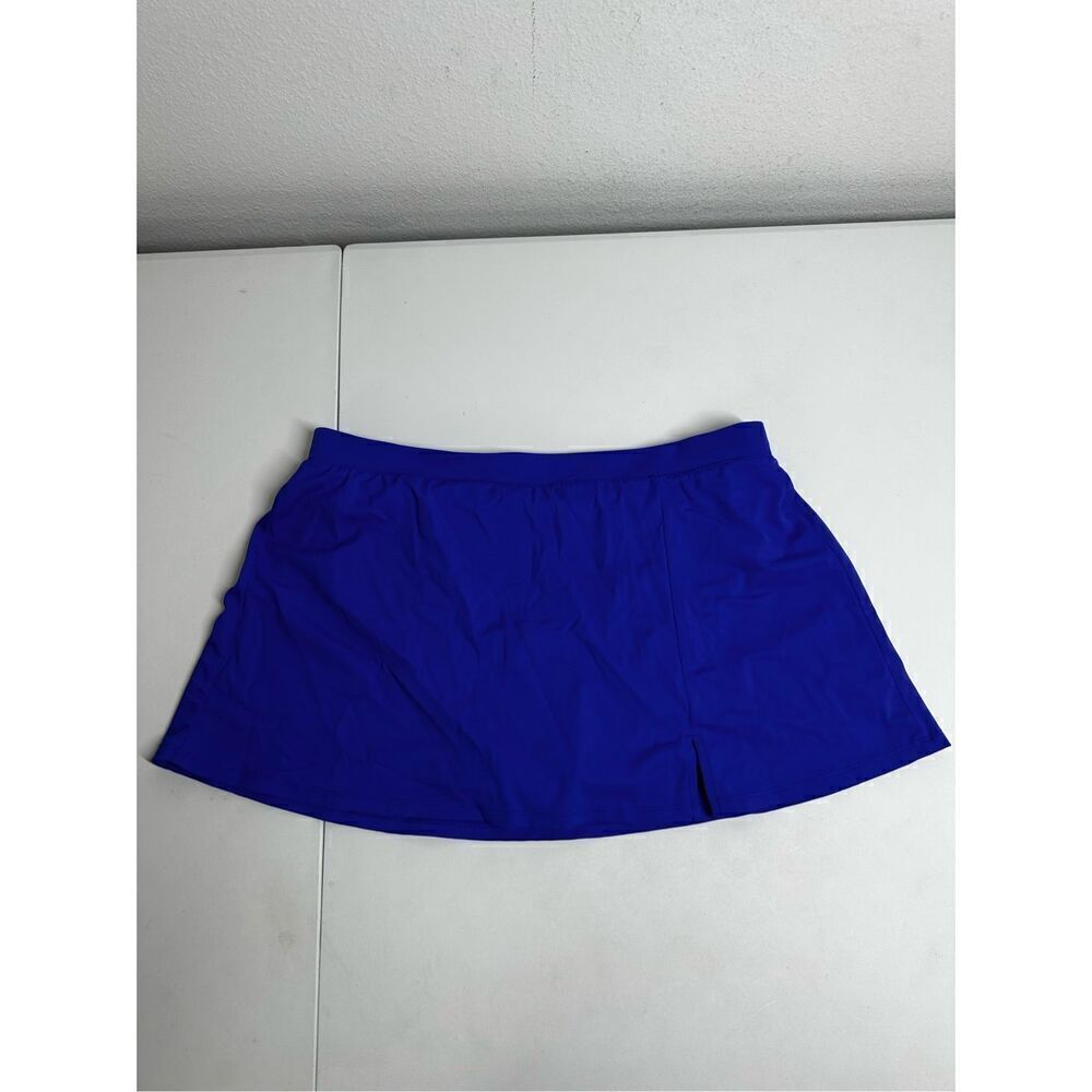 Blue Women’s Bikini Skirt Buttom Tummy Control Size 16
